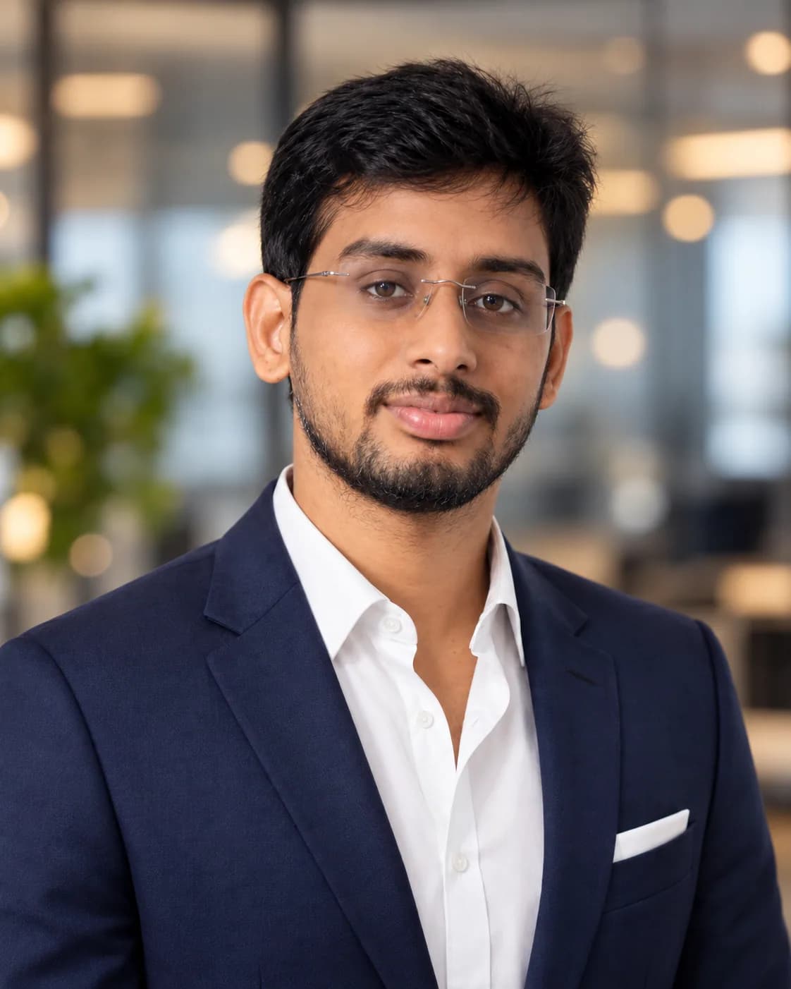 Portrait of Sri Harsha M, Founder & CTO at FlowFoundry AI Solutions